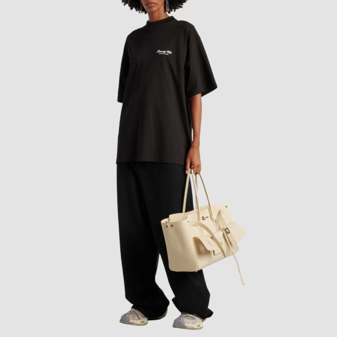 Balenciaga Bel Air Medium Totebag - Crem